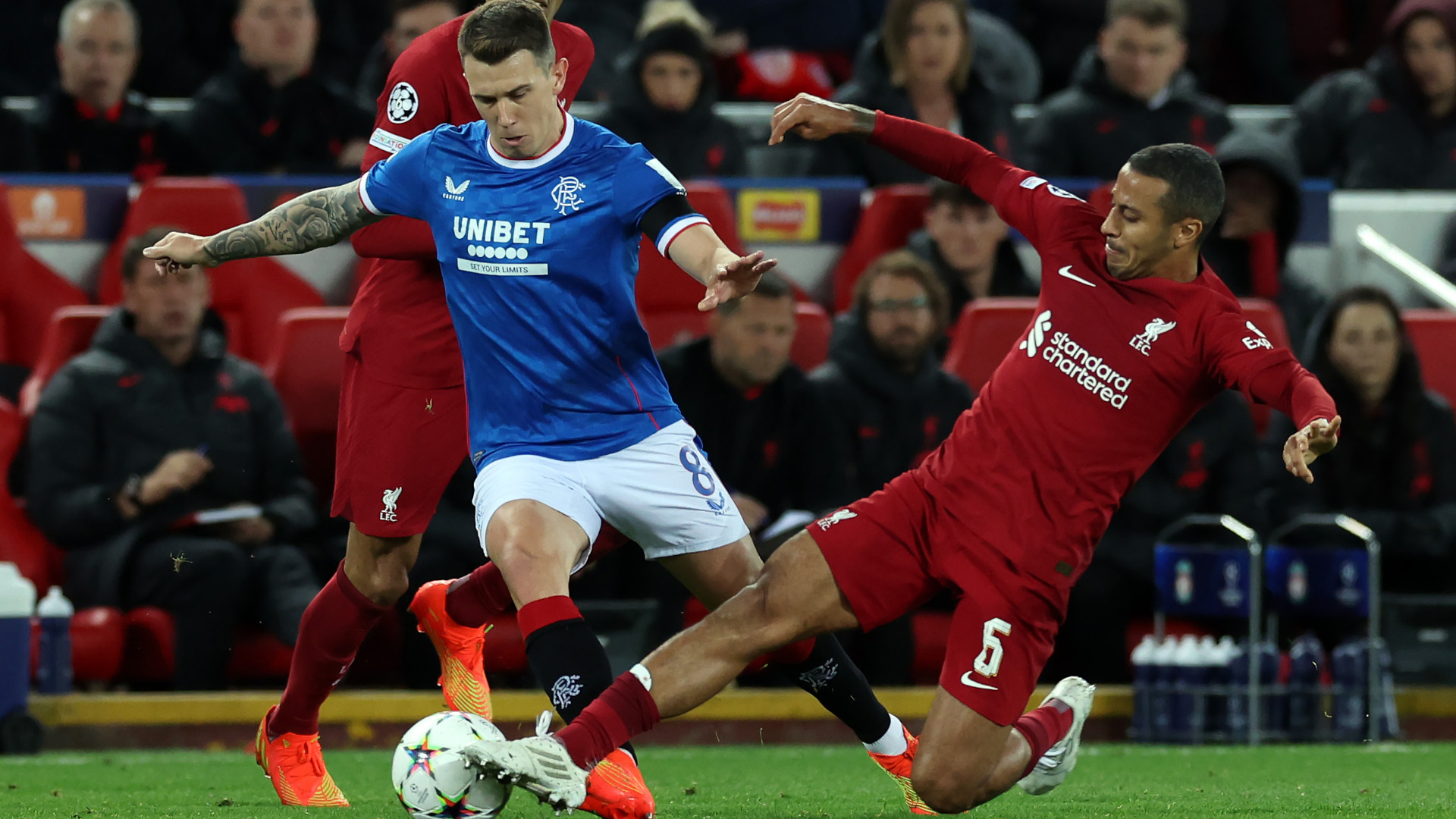 Rangers vs Liverpool (02:00 – 13/10) | Xem lại trận đấu