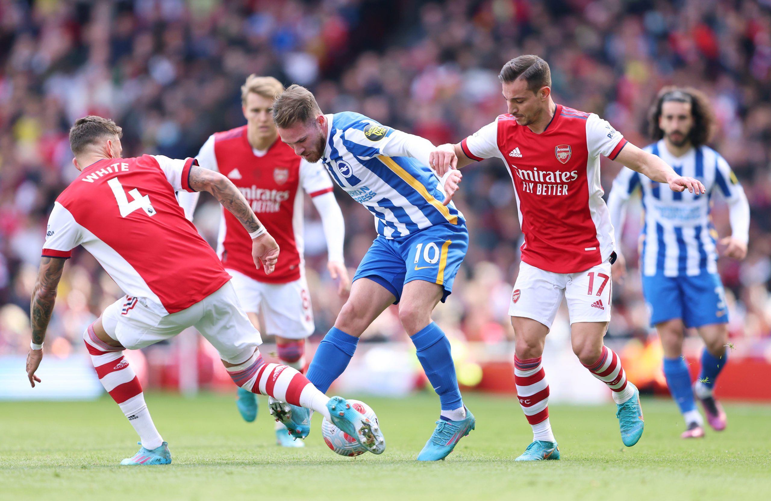 Arsenal vs Brighton (02:45 – 10/11) | Xem lại trận đấu